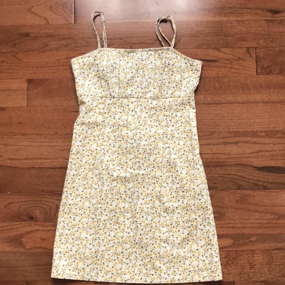 wild fable yellow floral dress - Picture 1 of 5